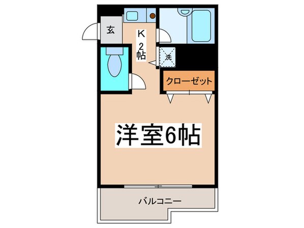 片町コートの物件間取画像